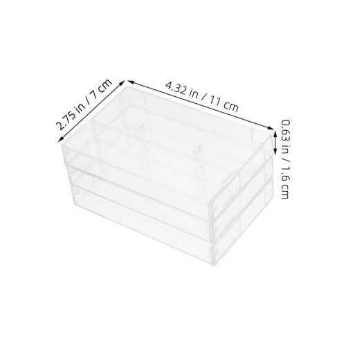 10Pz Custodia Trasparente Per Audio Resistente 1