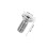 12Pz Viti Stabili Per Disco Acciaio Inox Argento 2