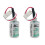 2Pack 6ES79711AA00 3.6V PLC Battery for Siemens S7300 CPU LS14250 Replacement with White Plug 1