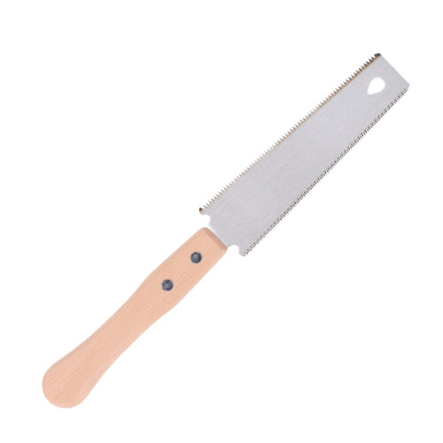 Small Hand Saw 14/17 Teeth Double-Edge Wood Handle 1