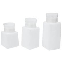 3Pièces Bouteilles Push-Down Plastique Usage Domestique