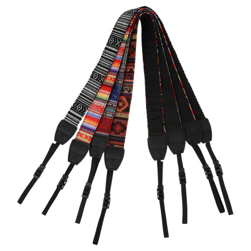 4Pièces Cou Et Épaule Caméra Nylon Confortable