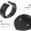 3Pièces Fixations Microphone Adhesives Plastique ABS Noir Faciles 5