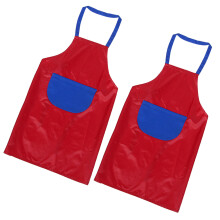 2St Waterdichte Kinderschort Met Lange Tailleband Multi Kleur