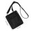 Borsa Da Fiorista Nera in Pelle Con Tracolla E Organizer 2