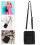 Borsa Da Fiorista Nera in Pelle Con Tracolla E Organizer 6