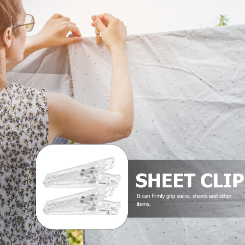 6Pz Clip Trasparenti in Multiuso Per Cucito Quilting E Foto 2