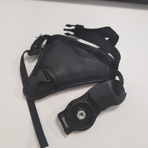 2Pièces Sangles Main Caméra Glisse PU Noir Confort Réglable 2