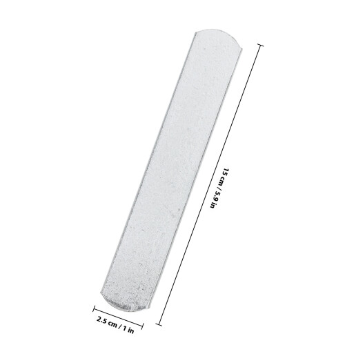 10Stk Hantel Gewichtplatten Silbern Für Workout 1