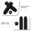 1Set Estensione Microfono Nero Alluminio Adattatore Stand Boom 5