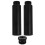 1Set Estensione Microfono Nero Alluminio Adattatore Stand Boom 9