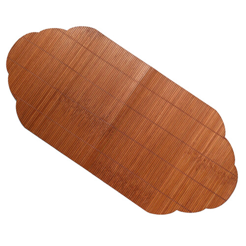 Slat Tea Tablemat L - Japanese Zen Cloud Pattern 1