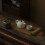 Slat Tea Tablemat L - Japanese Zen Cloud Pattern 10