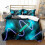 (228*228three-piecesuit, E) Minecraft Series Three-piece Duvet Cover Sanded Two-piece Set_h - Ri 1
