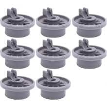 8 Wheels for Siemens Bosch Dishwasher Universal Lower Basket Wheels