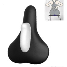 (Black White)2025 Pelvic Floor Muscle Trainer 4 Modes Massage Repair Cushion USB Rechargeable