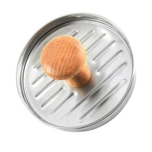 Stainless Steel Burger Press Patty Maker, Nonstick Heavy Duty Mold for Uniform Patties, BBQ and Home Cooking