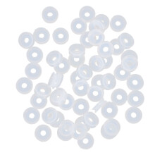 50Pièces Joints Cuisinière Silicone Transparent Souples Pièces Cuisine