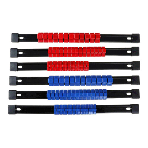 6Pièces Rangement Douilles 1/2 Pour Boîte À Outils