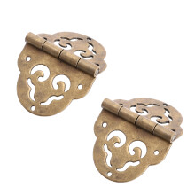 2Pièces Charnières Laiton Pour Armoires, Portes Boîtes En Bois