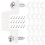 100Pièces Pinces De Fixation En Silicone Pour Bande LED Durable 1