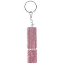 1Mini Atomiseur Clé Métallique Rose Fashion Pour Voyage
