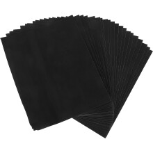 20Pcs Waterproof Wet Dry Sandpaper Sheets Black Paper for Wood Metal