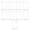9Pièces Rangement L En Clair Pour Menus Étiquettes 1
