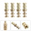 20Ensembles Goupilles En Cuivre Pour Table, Connecteurs Robustes 7