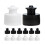 Bottle Caps Sports Design Plastic Replacement Cap Black 20pcs 1