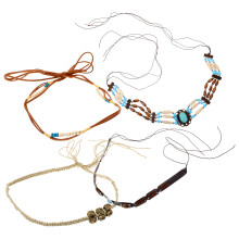 4Pcs Stylish DIY Hat Bands for Women Beach Hat Straps