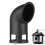 1Pièces Accessoire Libération Silicone Noir Usage 1
