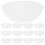 20Pcs Paper Baseball Cap Form Shaper White Hat Inner Support Insert 1