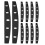 20Pcs Portable Black Protective Sheaths for Home Pizza 1