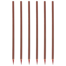 6Pièces Pinceaux En Bois Robustes Pour Débutants Et Pros