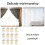 20Pièces Embouts Rail Rideaux Beige Solides 3