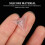 300Pièces Angle Transparent En PVC Pour Triangle Anti-Poussière 8
