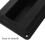 2Pz Maniglie Trasporto Per Casse Audio ABS Nero Resistente 4