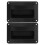 2Pz Maniglie Trasporto Per Casse Audio ABS Nero Resistente 7