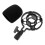 Black Microphone Shock Mount Adjustable Shock Absorbing Mic Holder 9