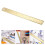 Worgeous 2 Pcs Big Large Brass Ruler Scale Student 4
