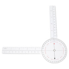 1Pièces Rapporteur D'angle Transparent Pour Mesure Précise
