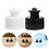 Bottle Caps Sports Design Plastic Replacement Cap Black 20pcs 6