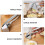 1Pièces Écrase-Ail Acier Cuisine Maison Efficace Argent 5