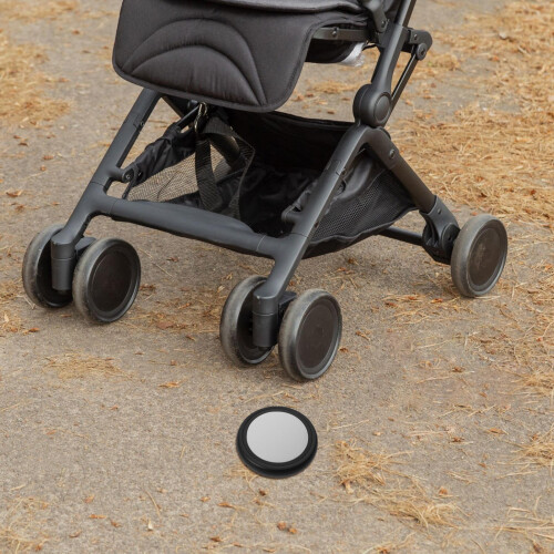 Baby Stroller Rubber Wheels Shock Absorbing Replacement for Pram 2