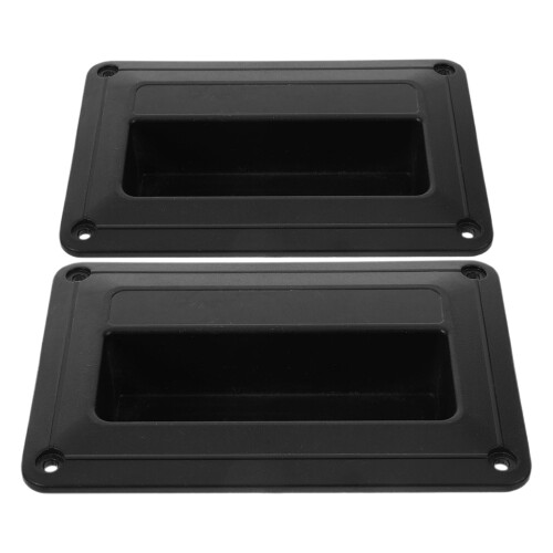 2Pz Maniglie Trasporto Per Casse Audio ABS Nero Resistente