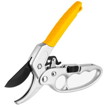Professional Garden Pruning Shears with Locking Mechanism, SK5 Steel Bypass Secateurs for Trees and Flowers