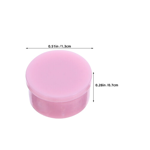 120Pcs Smooth Rotating Pink Bearings Plastic Iron for DIY Windmill Use 1