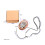 Kalimba 8 Clés Bois Marron Instrument Doigt Portable 2