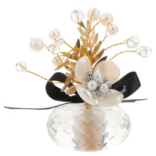Wit Kristal Auto Sieraden Dashboard Decor Stilvolle